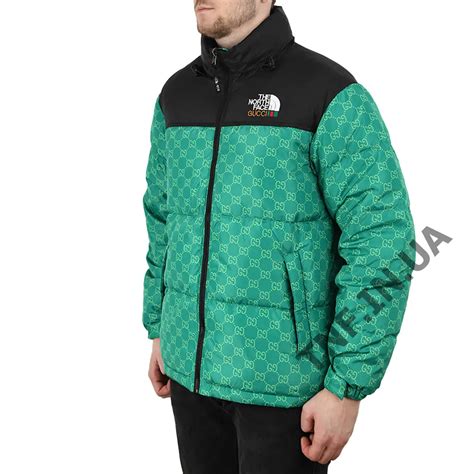 the north face gucci пуховик